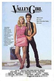 “Valley Girl” movie poster