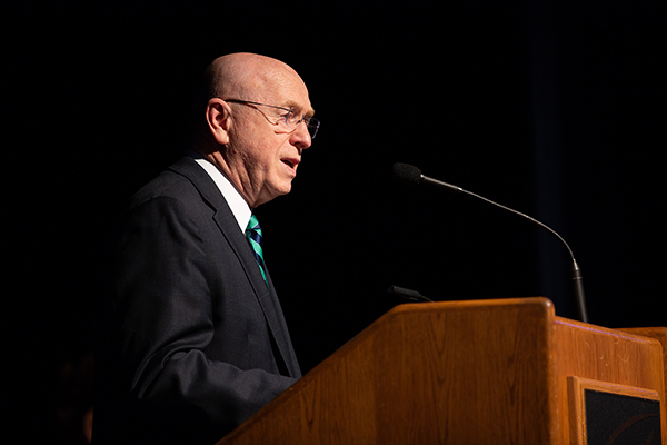 ​​​​​​​UW System President Ray Cross talks about Chancellor Bob Meyer.