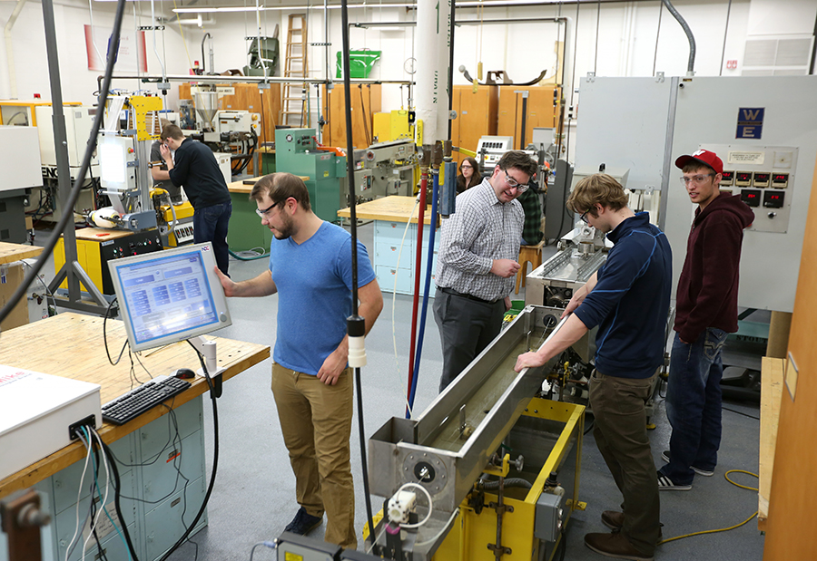 First-year students studying plastics engineering will be eligible for eight new scholarships.