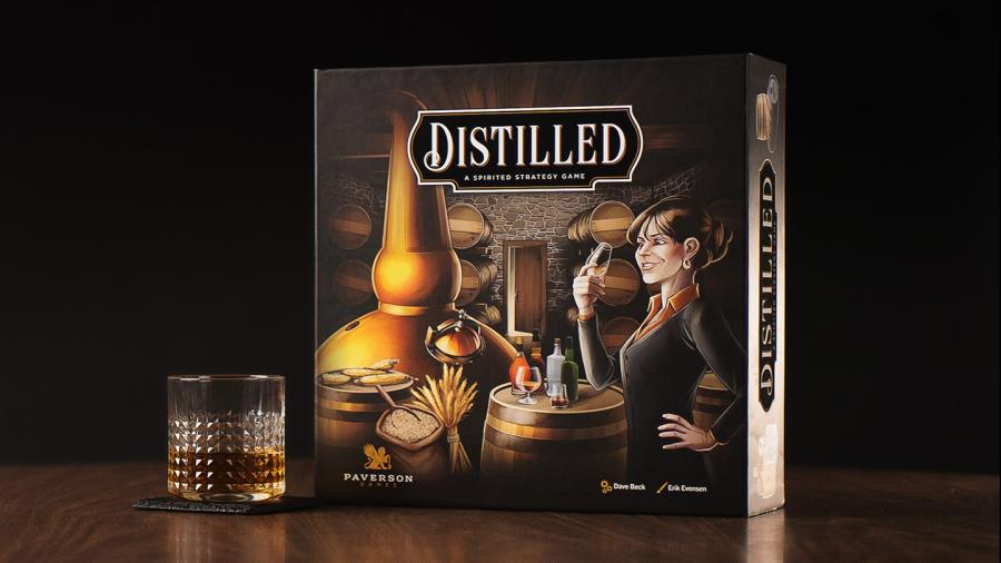 UW-Stout art and design professors Dave Beck and Erik Evensen created the card game Distilled, which is being sold around the world.