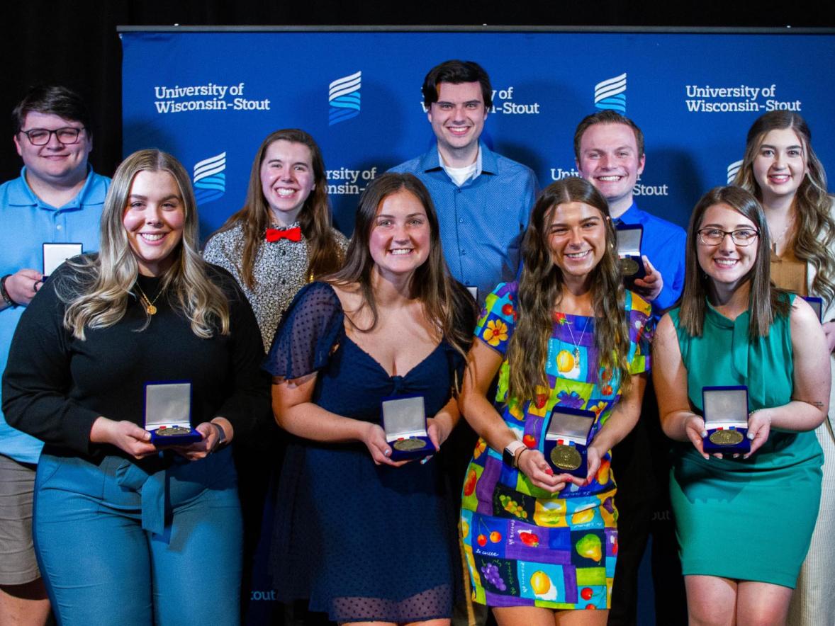 UW-Stout recognizes more than 100 outstanding students in annual awards ceremony Featured Image